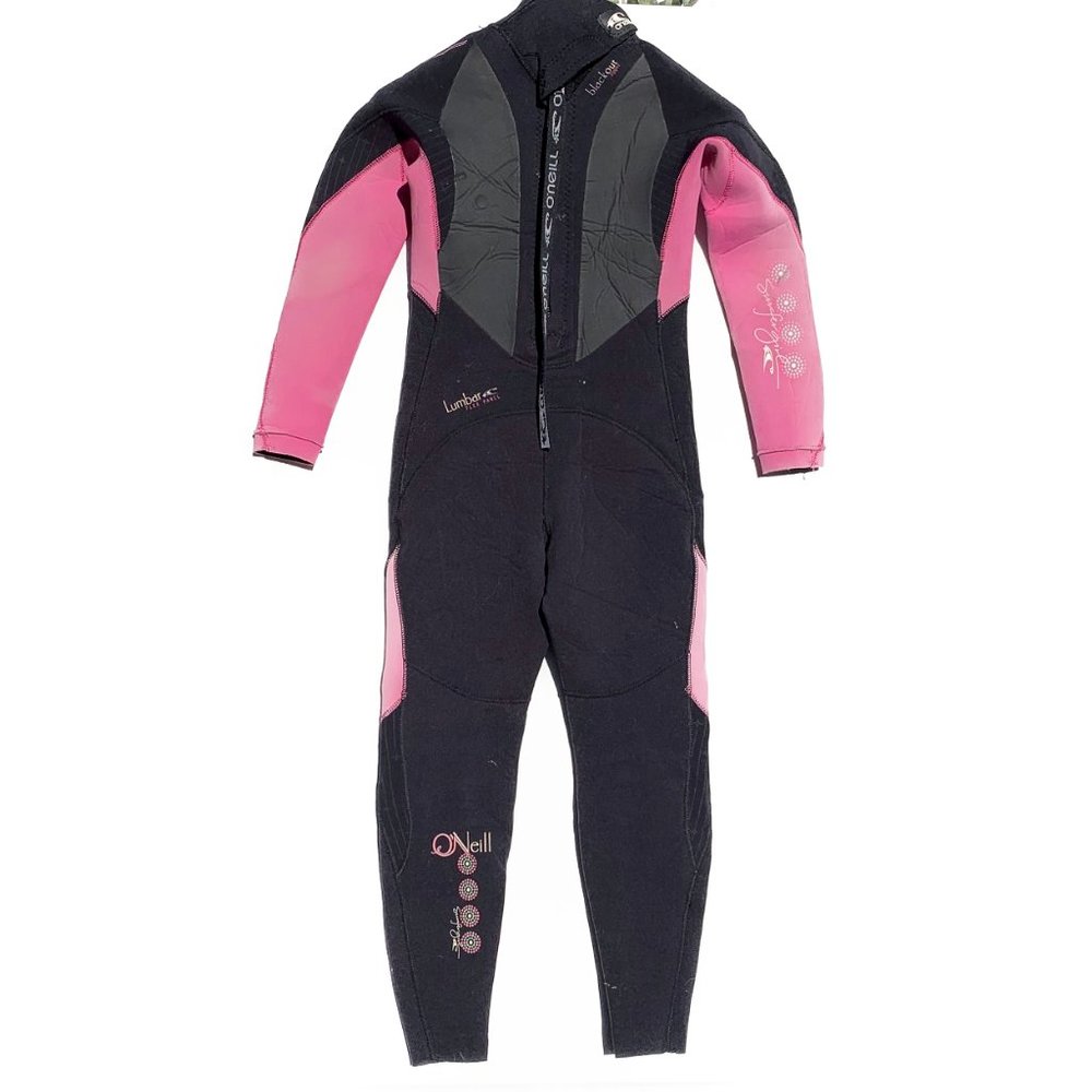 GIRL'S EPIC 3/2MM BACK ZIP FULL WETSUIT, size 6 - Picture 4 of 4